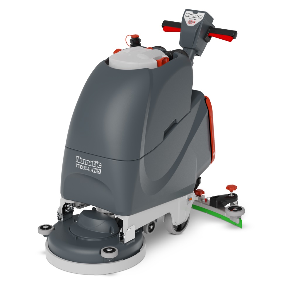 Numatic TTB3045NX Cordless Scrubber Dryer 100RPM 30Ltr