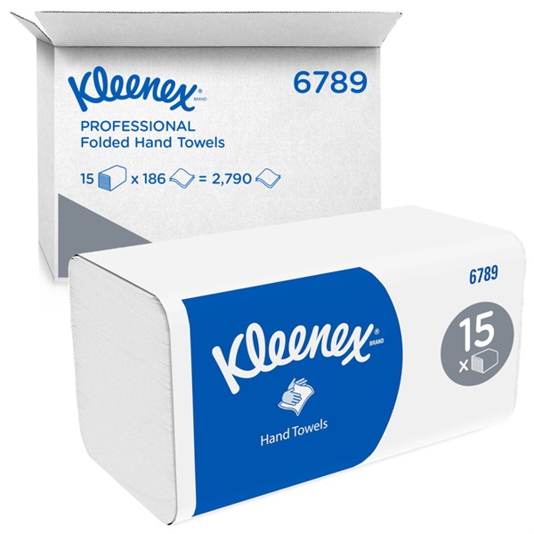 Click for a bigger picture.Kimberly-Clark 6789 Kleenex Ultra Hand Towels 2Ply