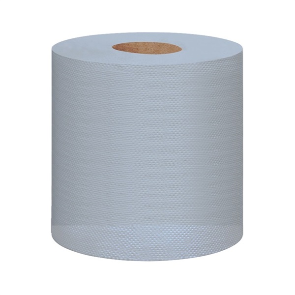 Click for a bigger picture.Centrefeed Rolls 2ply Embossed Blue 150m C2B159EN