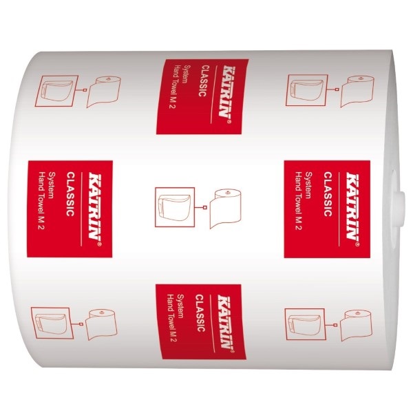 Click for a bigger picture.Katrin 460102 M2 System Hand Towel Roll 2ply White