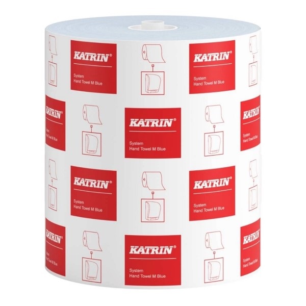Click for a bigger picture.Katrin 460218 M2 System Hand Towel Roll 1ply Blue