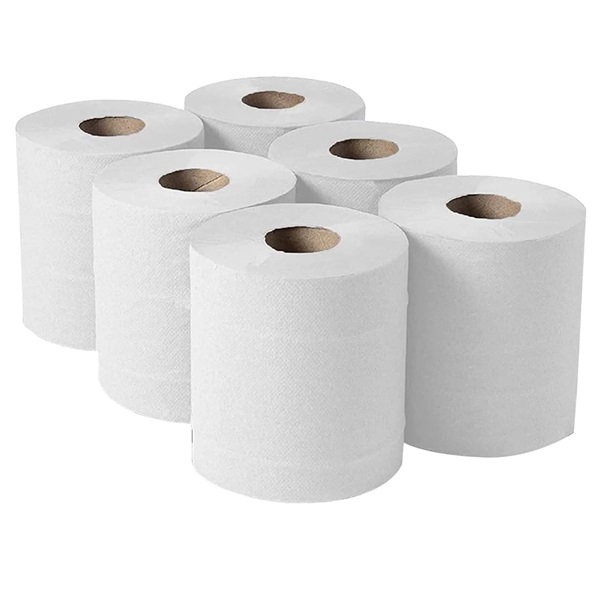 Click for a bigger picture.2ply White Centrefeed Roll Contract Range