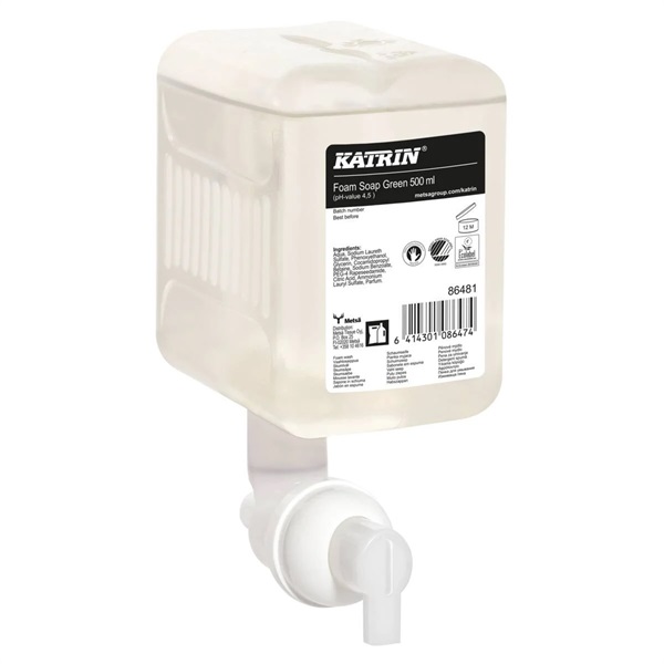 Click for a bigger picture.Katrin 47345 Foam Soap 500ml