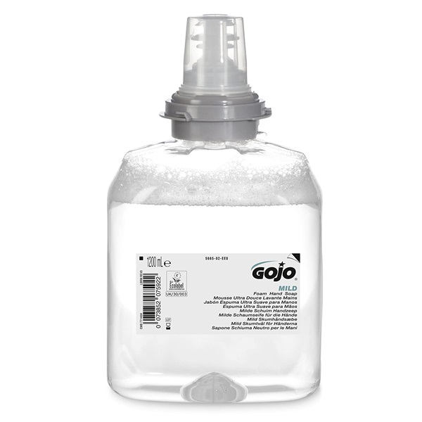 Click for a bigger picture.GOJO 5665 Mild Foam Hand Soap 1.2L - Cartridge For GOJO TFX Dispensers