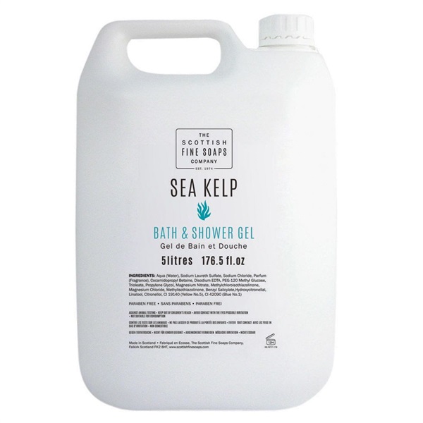 Click for a bigger picture.Sea Kelp Luxury Bath Shower Gel Refill 5L