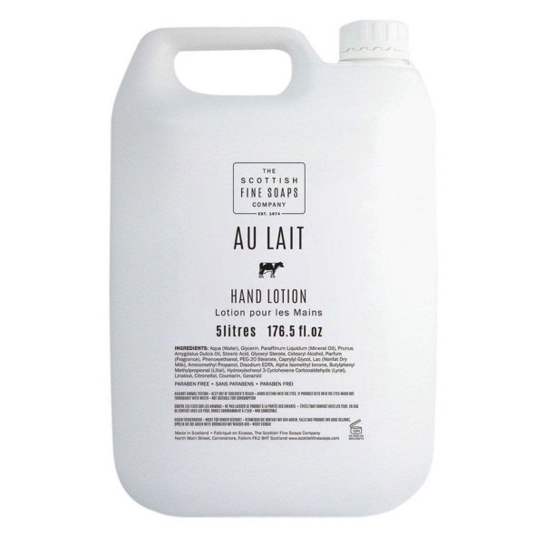 Click for a bigger picture.Au Lait Luxury Hand Lotion 5ltr