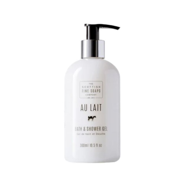 Click for a bigger picture.Au Lait Luxury Shower Gel 300ML - Pump Bottle