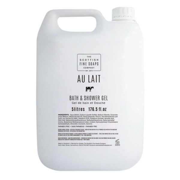 Click for a bigger picture.Au Lait Luxury Bath + Shower Gel 5ltr