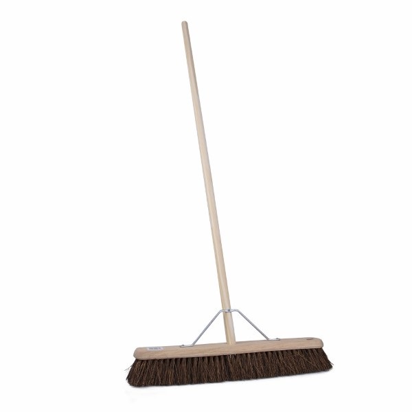 Click for a bigger picture.xx 24'' Stiff Yard Broom Complete