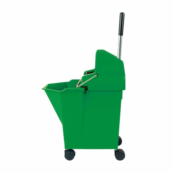 Click for a bigger picture.Nu Lady Mop Bucket c/w Winger Green - For use with Kentucky & Flat Mops