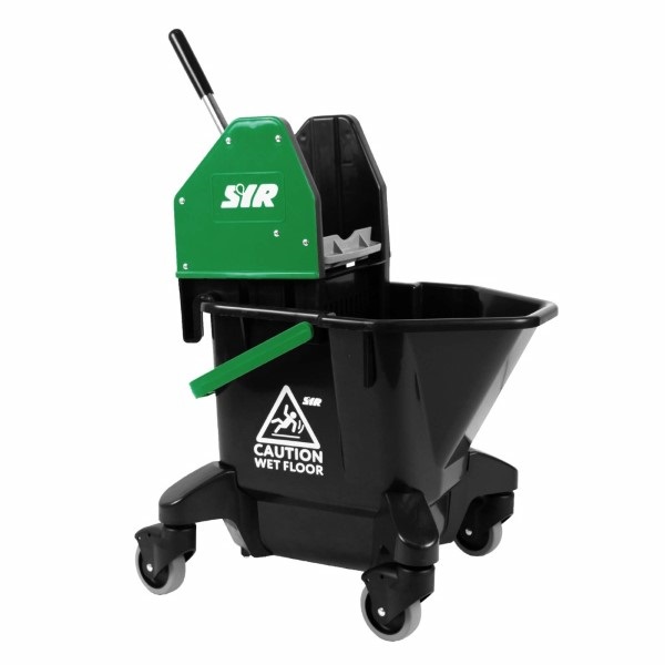 Click for a bigger picture.TC20-R Kentucky Mop Bucket + Wringer Green - Durable Recycled Plastic