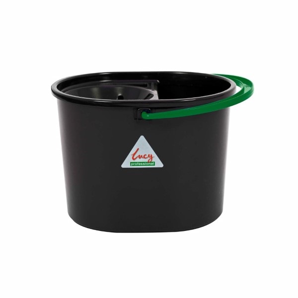 Click for a bigger picture.Lucy Mop Bucket + Wringer Green - Durable Recycled Plastic