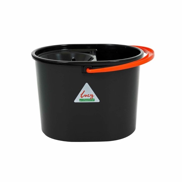 Click for a bigger picture.Lucy Mop Bucket + Wringer Red - Durable Recycled Plastic