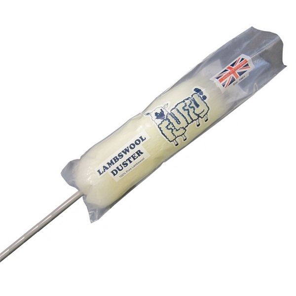 Click for a bigger picture.48'' Lambswool Flick Duster