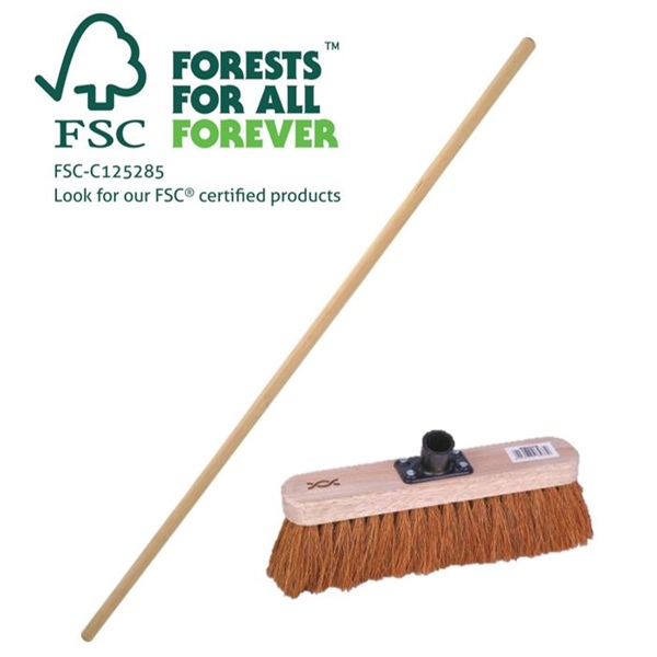 Click for a bigger picture.11.5'' / 29cm Soft Broom Complete