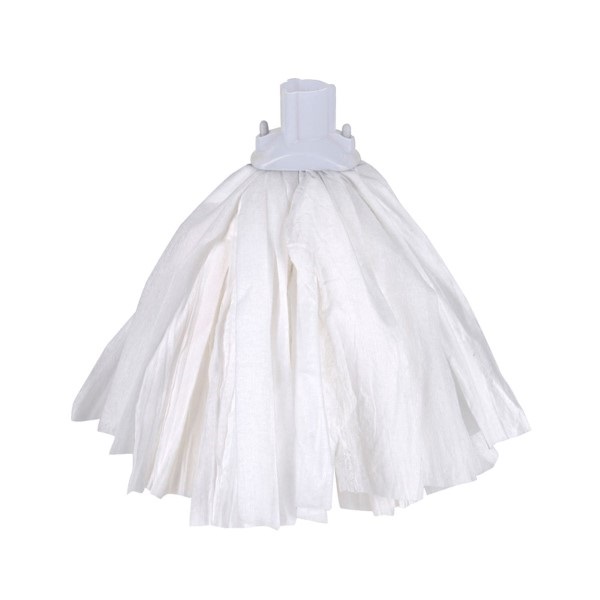 Click for a bigger picture.Exel Big White Mop Head - White Socket 117g