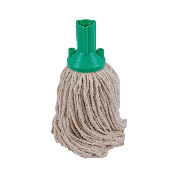 Click for a bigger picture.Green Exel Socket Mop Head 12Py