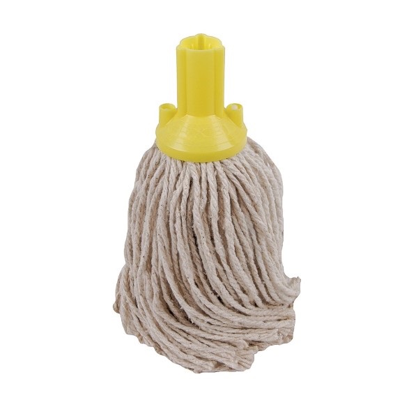 Click for a bigger picture.xx Yellow Exel Socket Mop Heads 12Py