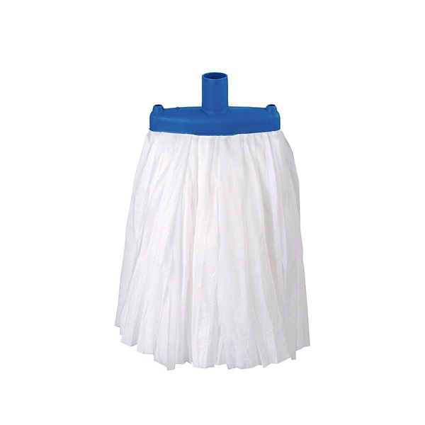 Click for a bigger picture.Big White Praire Mop Blue (Screw Fitting)