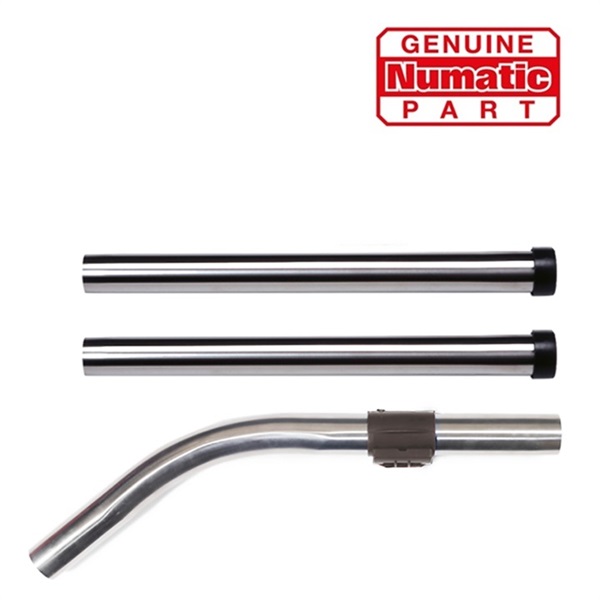 Click for a bigger picture.xx Numatic / Henry 3 Piece Steel Tube Set - Genuine Numatic Part