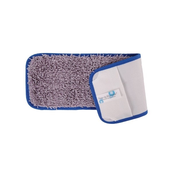 Click for a bigger picture.Nano-Ag Microfibre Flat Mop Blue - For Use with Pro-Mist Flat Mop System