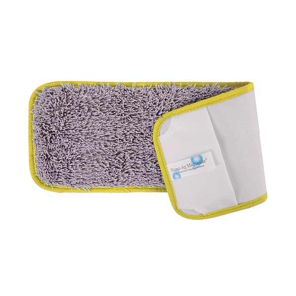 Click for a bigger picture.Nano-Ag Microfibre Flat Mop Yellow - For Use with Pro-Mist Flat Mop System