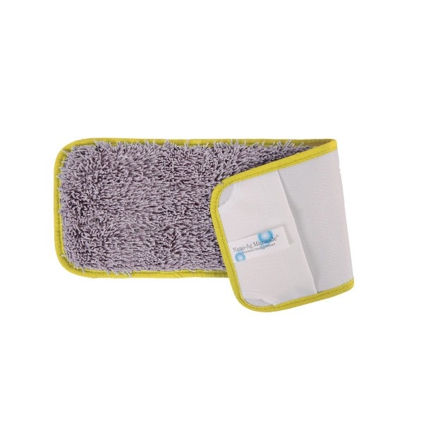 Click for a bigger picture.Nano-Ag Microfibre Flat Mop Yellow - For Use with Pro-Mist Flat Mop System