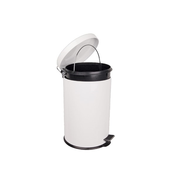 Click for a bigger picture.Pedal Bin S Steel 3ltr White