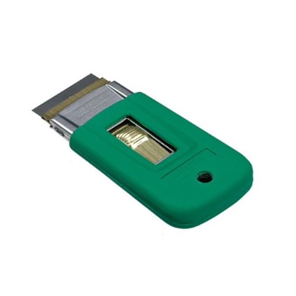 Click for a bigger picture.Unger Ergotec Safety Scraper - Caution - Sharp Object