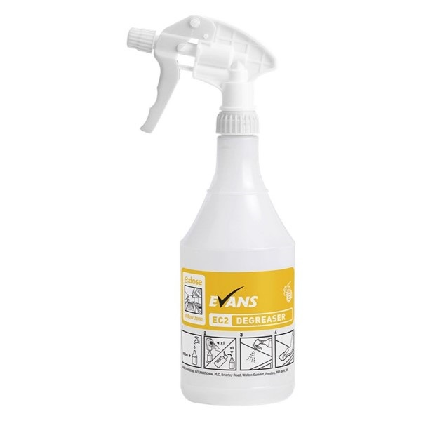 Click for a bigger picture.Empty EC2 Printed Bottle (Yellow) Single Complete With Trigger
