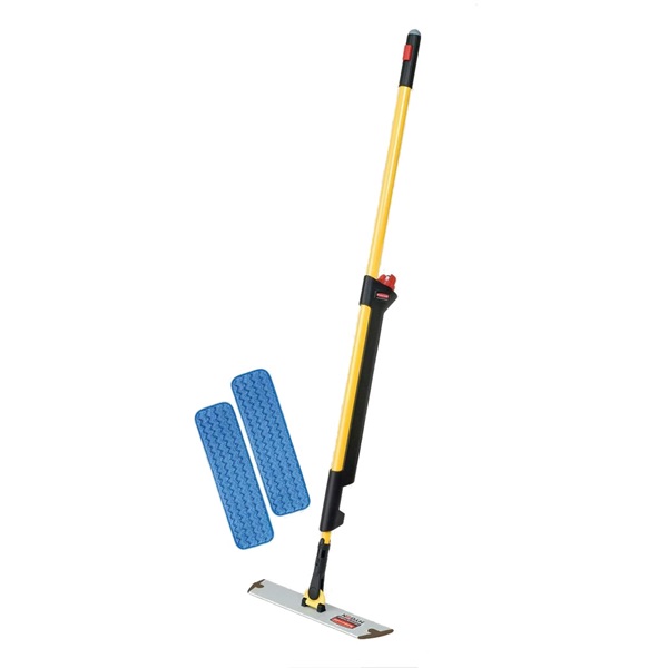 Click for a bigger picture.Rubbermaid Pulse Flat Mop Complete Includes Reservoir + 2 Heads