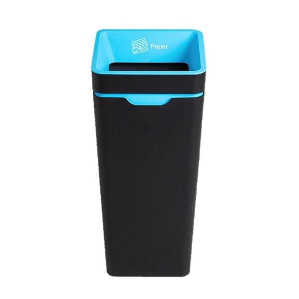 Click for a bigger picture.Method Bin 60L - Open Lid - Blue - Paper