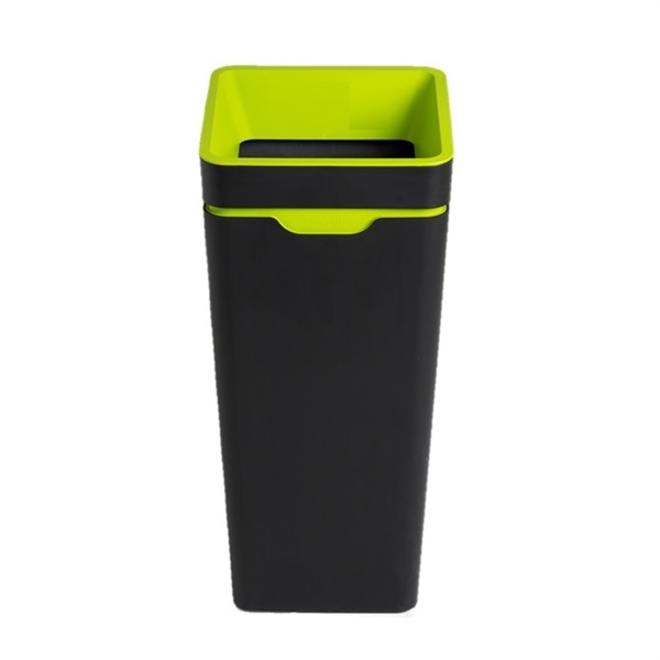 Click for a bigger picture.Method Bin 60L - Open Lid - Green - Glass