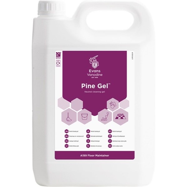 Click for a bigger picture.Pine Gel Multi Surface Cleaner 5LTR