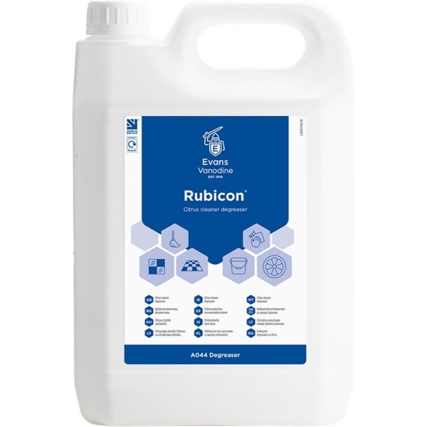 Click for a bigger picture.xx Rubicon Cleaner Degreaser 5L Single - Handle Product With Care - Corrosive