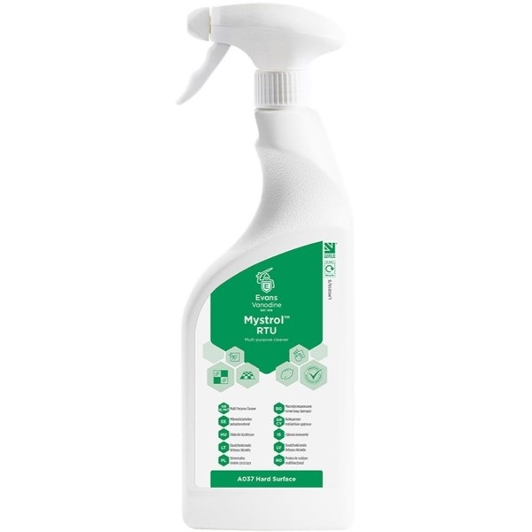 Click for a bigger picture.Mystrol Multi Purpose Cleaner 750ML RTU