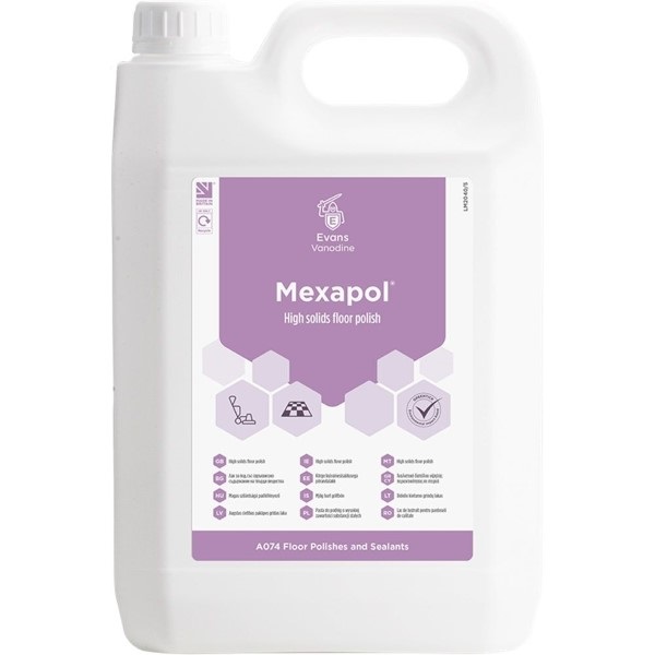 Click for a bigger picture.Mexapol Floor Polish 5LTR