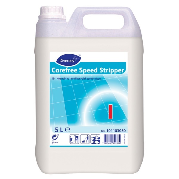 Click for a bigger picture.Carefree Speed Stripper 5LTR - Handle Product With Care - Corrosive