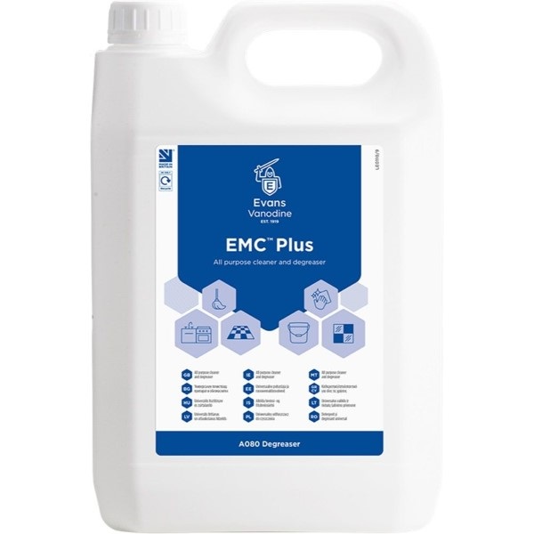 Click for a bigger picture.E.M.C Plus Cleaner Degreaser 5LTR