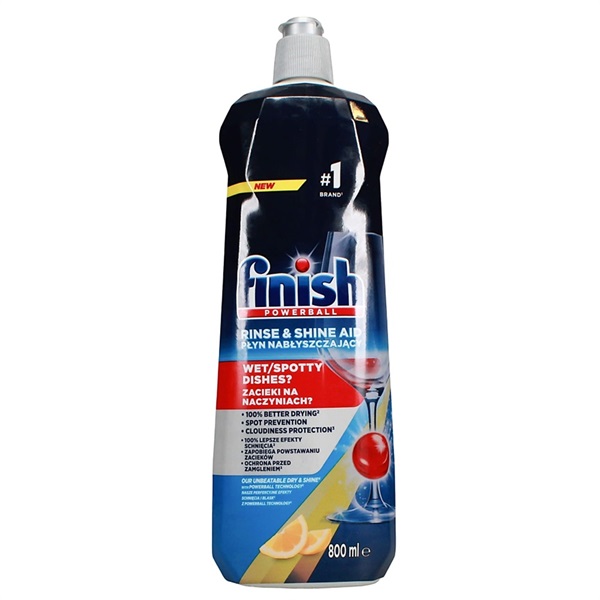 Click for a bigger picture.xx Finish Dishwasher Rinse Aid 800ML