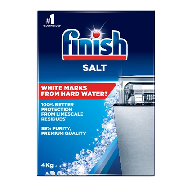 Click for a bigger picture.xx NEW Finish Dishwasher Salt 4KG Single
