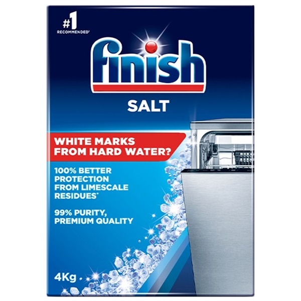 Click for a bigger picture.xx NEW Finish Dishwasher Salt 4KG Single