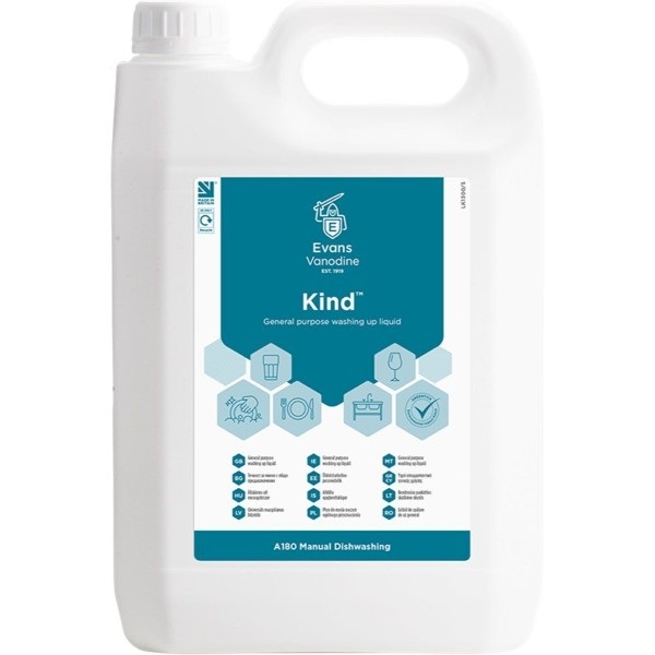 Click for a bigger picture.Kind Lemon Washing Up Liquid 5LTR