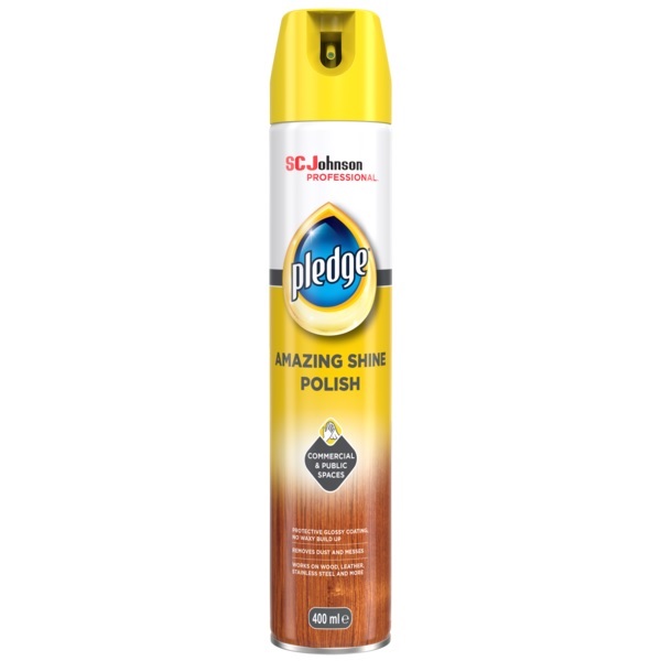 Click for a bigger picture.Pledge Polish 400ML Single