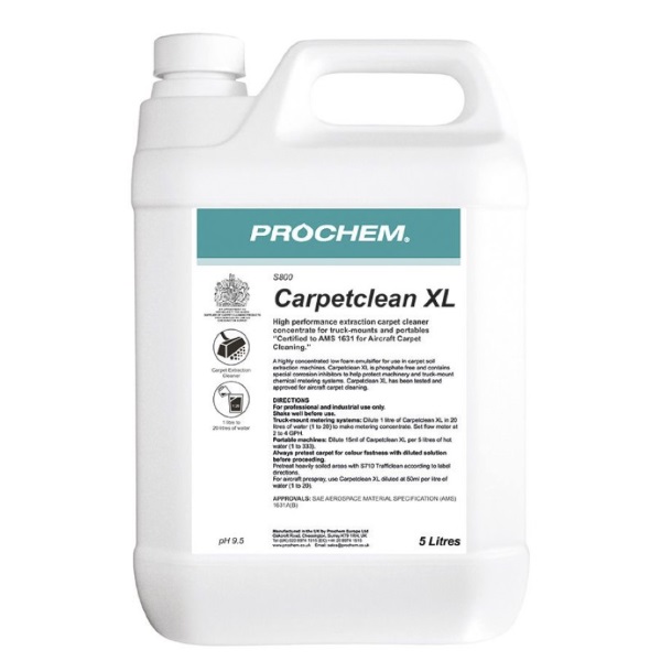 Click for a bigger picture.Prochem Carpetclean XL 5LTR