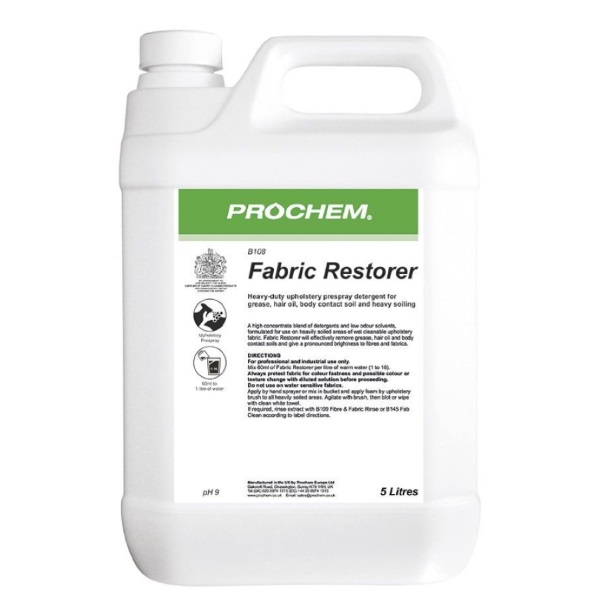 Click for a bigger picture.Prochem Fabric Restorer 5L Single
