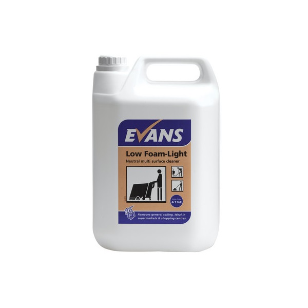 Click for a bigger picture.Low Foam Light - Neutral Floor Cleaner 5L