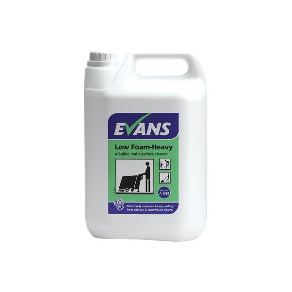 Click for a bigger picture.Low Foam Heavy - Floor Cleaner 5L - Handle Product With Care - Corrosive