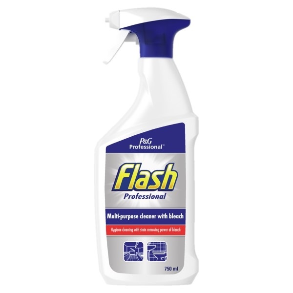 Click for a bigger picture.Flash Multi-Purpose with Bleach 750ml