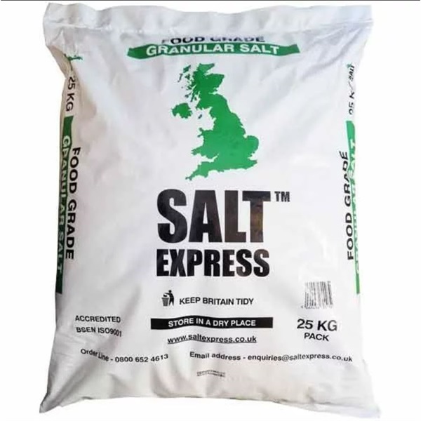 Click for a bigger picture.Granular Salt 25 KG Bag